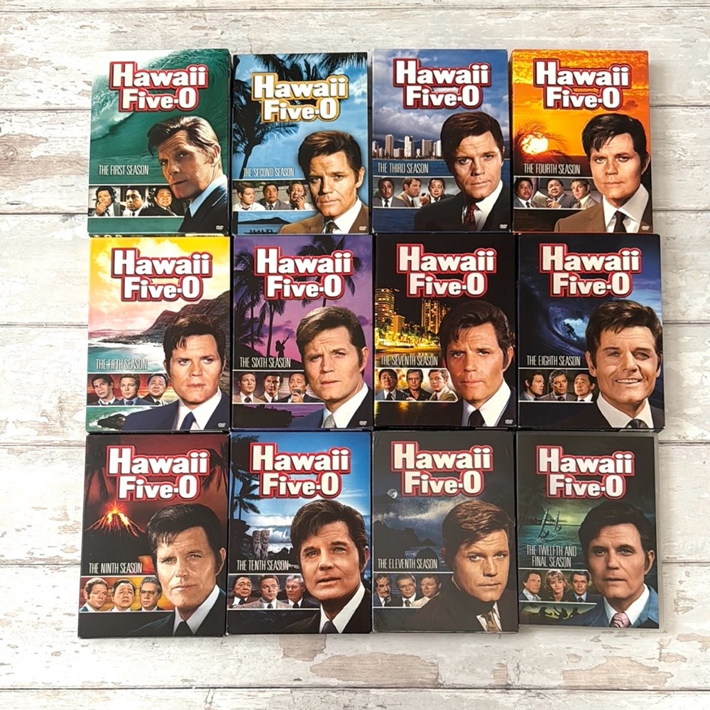 Hawaii Five-0 DVD Set Complete Series All 12 Seasons Tv Show Paramount